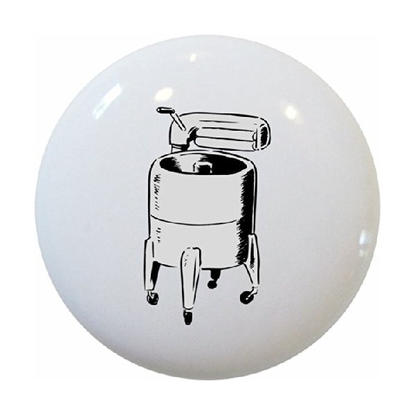 Carolina Hardware and Decor 1908 Wringer Washing Machine Laundry Ceramic Cabinet Drawer Knob