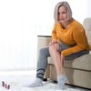 Hugh Ugoli Diabetic Socks for Women, Super Soft & Thin Bamboo Ankle Socks, Wide & Loose, Non-Binding Top & Seamless Toe, 4 Pairs, Aster Purple, Shoe Size: 10-12
