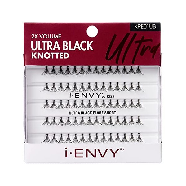 Kiss I Envy Ultra Black Short Lashes (1 PACK)