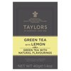 Taylors of Harrogate Green Tea with Lemon, 20 Count (Pack of 1)