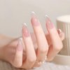 Vishine Jelly Crystal Milky Pink Gel Nail Polish 15ml LED UV Gel Polish Soak Off Transparent Clear Pink Color Varnish Nail Art #13