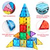 Feoxialy Magnetic Tiles for Kids Ages 3-5 4-8 STEM Educational Gifts Toys for 3 4 5 6 7+ Year Old Boys Girls Magnet Building Blocks Beginner Set Sensory Toddler Toys for Age 3-4 Christmas Birthday