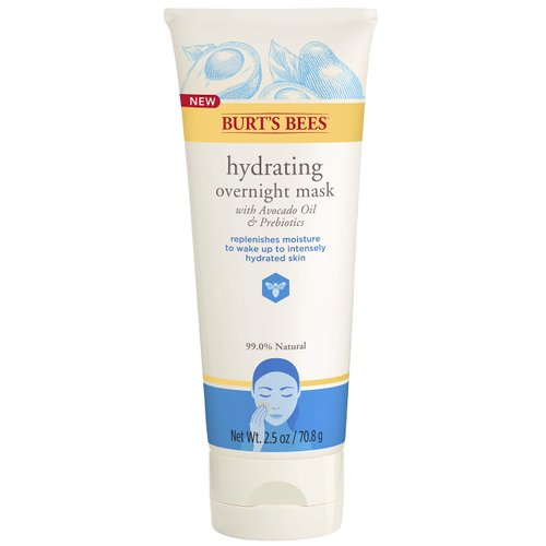 Burt's Bees Hydrating for Unisex, Overnight Mask, 2.5 Oz