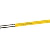 Bdellium Tools Professional Makeup Brush - Studio Series 731 Mascara Fan - With Soft Synthetic Fibers, For Applying Mascara (Yellow, 1pc)