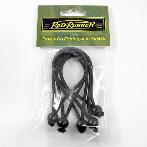 Rod-Runner Bungee Cords | Set of 5 Bungee Straps Fishing Rod Racks