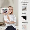 LEVLO Video Cosmetic Bag Video Fans Gift Eat Sleep Video Repeat Makeup Zipper Pouch Bag(Video Tik Repeat)