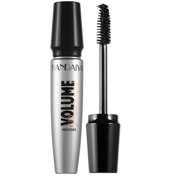 BEUKING Mascara Black Volumizing Lengthening Thickening Eyelashes Natural Curl Smudge-Proof Waterproof Sweat-Proof 360-degree Intense Length Wand Silk Fibe for Long Soft Lashes