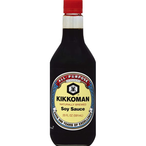 Kikkoman Soy Sauce, 20 oz