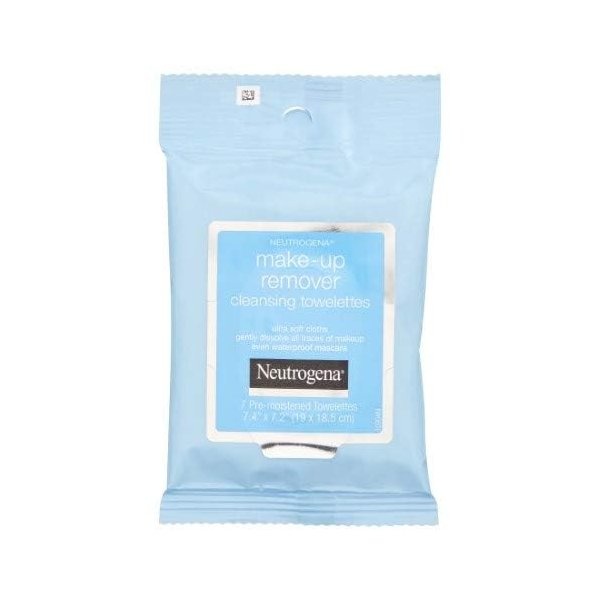 Neutrogena Makeup Remover Cleansing Towelettes - Travel Pack - 7ct (Pack of 18)