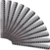 8 Packs Fine Cutting Comb Carbon Hairdressing Comb Heat Resistant Barber Comb for Most Hair Types 8 Packs