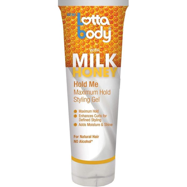 Lottabody Milk & Honey Hold Me Max Hold Styling Gel (Pack of 2)