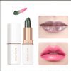 lakerain Color Changing Lipstick Moisturizer Magic Temperature Shimmer Color Change Lip Gloss Magical Discoloration Waterproof Long Lasting Lips (Green)