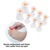 Beaupretty 2 Boxes Nail Polish Toe Separator Silicone Flower Shape Individual Toe Spacers Fingers Nail Stretchers Pedicure Tool for Home Salon(Mixed Color)