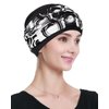 Long Band Head Wrap for Chemo Hair Loss Girls White Black
