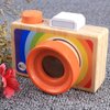 Magical Wooden Camera Kaleidoscope Toy Wooden Multi-Prisms Kaleidoscope Toy, Classic Game Educational Kaleidoscope Toys,Best Birthday Gift
