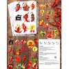 180 Pcs Chili Cook Off Competition Temporary Tattoos Stickers,20 Sheets Chili Cook Off Themed Tattoos Stickers Party favors for Chili Cook Off Contest Tasting Competition Party Decoration Supplies