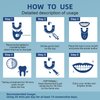 Teeth Whitening Kit with LED Light, 10X Teeth Whitening Gels, 2X Silicone Mouth Trays, Whiten Effectively in 15 Minutes Without Sensitivity, 1-9 Shades Whiter in 1-2 Weeks, 2-3X Faster Than Strips