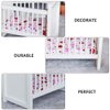 Gadpiparty Dollhouse Baby Bed, 1: 12 Miniature Dollhouse Baby Doll Crib Bed Mini House Baby Crib Cradle Model Dollhouse Furniture Accessories for Dollhouse Decorations ( White )