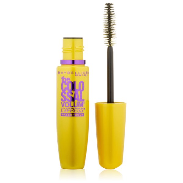 Maybelline New York Volum' Express The Colossal Waterproof Mascara, Classic Black, 0.27 Fluid Ounce