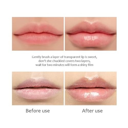 Generic Plumping Lip Gloss with Hydrating Formula, Lip Maximizer Effect, Long Lasting Moisturization, 5ml, clear