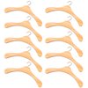 Gadpiparty Doll Hangers Hangers,Miniature Kids Coat Hangers, Accessory for Cm Mini Dress Accessories Wardrobe Clo Wood Outfit Clothes Bjd Nursery Baby Hanger/Miniature Small of House Holders Doll Pet