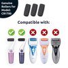 Extra Coarse Refill Rollers by Own Harmony - Best Fit for Electric Callus Remover CR1700: Professional Foot Care for Healthy Feet, Pedicure File Tools - Refills 3 Pack Replacement Roller Heads