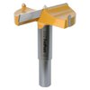 FivePears Forstner Drill Bit 1/2 inch Shank, 2-1/2 inch Cutting Diameter, Carbide Tipped Wood Hole Saw Auger Opener, Hole Opener Hinge Hole Cutter for Woodworking, Plastic, Plywood Products