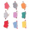 Dollhouse Wool Yarn Knitting 9 Pcs, Miniature Hand Made Wool Knitting Sweater Decoration for 1:12 Doll House Bicycleseatpost Accessories Toy