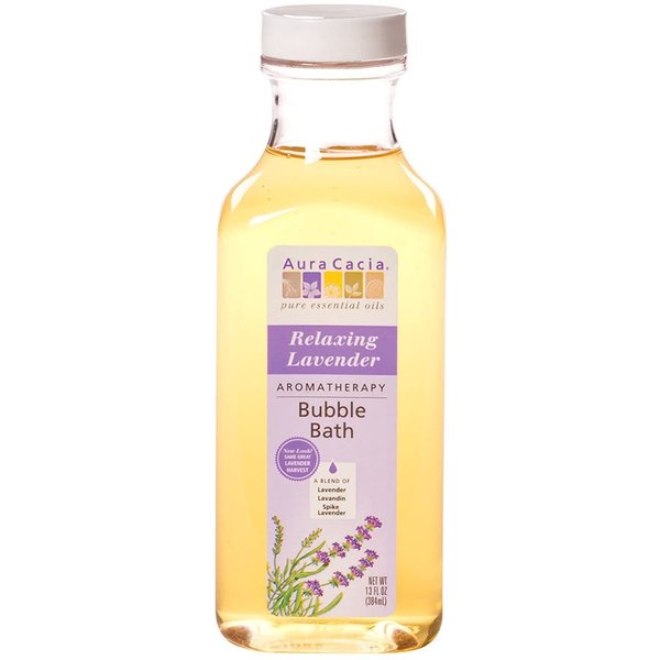 Aura Cacia Relaxing Lavender Aromatherapy Bubble Bath | 13 fl. oz.