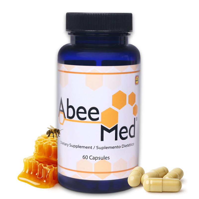 AbeeMed Bee Venom Capsules - Natural Apitoxin Supplement w/Manuka Honey ...