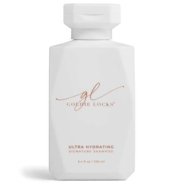 Goldie Locks Travel Size Ultra Hydrating Shampoo – 3.4 Fl Oz – Safe for Hair Extensions & Color-Treated Hair – Moisturizing & Sulfate Free – Maintains Texture & Shine (Packaging May Vary)
