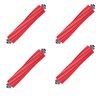 LOVECO 4 Pack Replacement Rubber Main Brush for Roborock S7 Max Ultra, S7, S7+, S7 MaxV, S7 MaxV Plus, S7 MaxV Ultra, Q7, Q7+, Q7 Max, Q7 Max Plus,Q Revo Robotic Vacuum