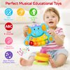 STEAM Life Baby Piano Toys 6 to 12 Months, Light Up Music Baby Toys for 0 6 9 12 18 Months, Early Learning Educational Toys for 1 Year Old Boys Girls Birthday Xmas Gifts
