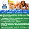 Baking Soda Aluminum Free 1300mg Per Pill Extra Strength Organic Use Pure Baking Soda Capsules for Health & Wellness. Baking Soda Tablets 120 Pills