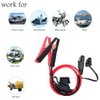 YETOR 10AWG Battery Alligator Clips,SAE Quick Release Adapter to Alligator Clips with 2FT,SAE Clip Connectors Extension Charging Cable for Cars Motorcycles