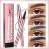 4D Four-Tip Eyebrow Pen - Waterproof, Long-Lasting, Smudge-Proof, Easy to Use for Perfect Brows and Defined Eyes - Light Brown Eyebrow Pencil