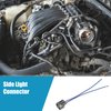 uxcell Side Light Connector Replacement No.9098011149 for Toyota 2pin