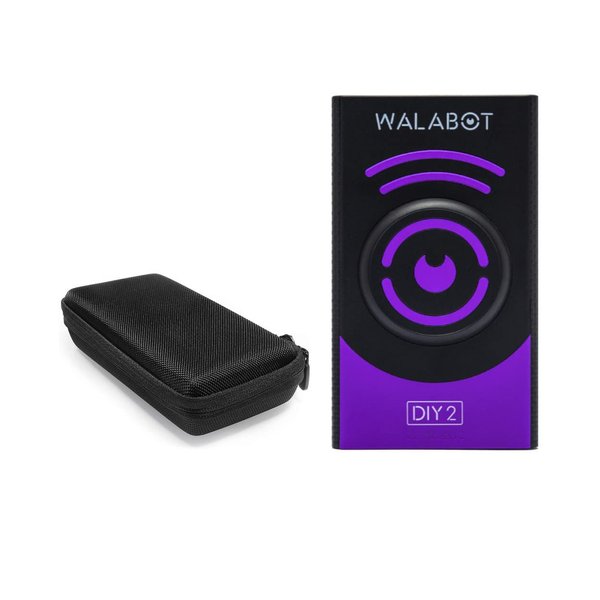 Walabot DIY 2 Advanced Stud Finder and Wall Scanner and Detector, Compatible with Android and iOS, Bundle with Carrying Case (2 Items)