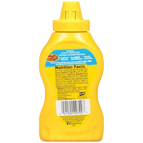 French's Classic Yellow Mustard 8 Oz Bottle 2 Pack