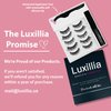 Luxillia Magnetic Eyelashes with Eyeliner 7 Piece Set, Most Natural Looking Magnetic Lashes Kit with Applicator, Best 8D, 3D Look, Reusable Fake Eye Lash, No Glue, Strongest Waterproof Liquid Liner