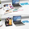 TopMade Fast Wireless Charger with Desk Organizer,Desk Storage,Multifunctional Desktop Organizer All in One Office Supplies and Desk Accessories Organizer with 3 Compartments and 1 Phone Stand