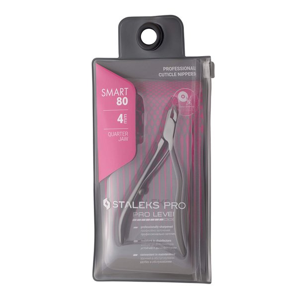 Staleks Pro Smart 80 Professional Cuticle Nippers 4 Mm Ns-80-4
