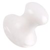 Uonlytech 2Pcs Gua Sha Facial Tools, White Jade Quartz Mushroom Face Massage Gua Sha Rollers Stones Scraping Massage Tool for Women Home Spa