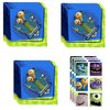 Monsters University Party Supplies Bundle Pack includes 48 Lunch Napkins and 24 Stickers