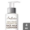 SheaMoisture Face Wash for Women & Men - Hydrating Facial Cleanser with 100% Virgin Coconut Oil, Acacia Senegal, Coconut Milk, Daily Face Cleanser for Soft and Restored Skin, 4 Fl O