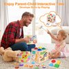 HOLAPUZZLE Baby Activity Cube 8-in-1 QIYI Wooden Montessori Toys for 3+ Year Old Multifunctional Educational Learning Sensory Toy, Sorting & Stacking Toys for 36M+ Toddlers Birthday Gifts for Kids