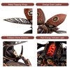 3D Metal Puzzles for Adults, DIY Model Kits for Adults and Teens to Build, 156 Pieces Mechanical Puzzle Rhinoceros Beetle, STEM Toy for Kids, Birthday Gifts for Adults/Boys/Girls（Rhinoceros Beetle）