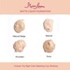3 Pack MARIA AYORA Liquid Foundation Makeup,Matte Face Makeup Foundation,Moisturizing,Lightweight,1.4fl oz 1 Bottle (03 Porcelain)