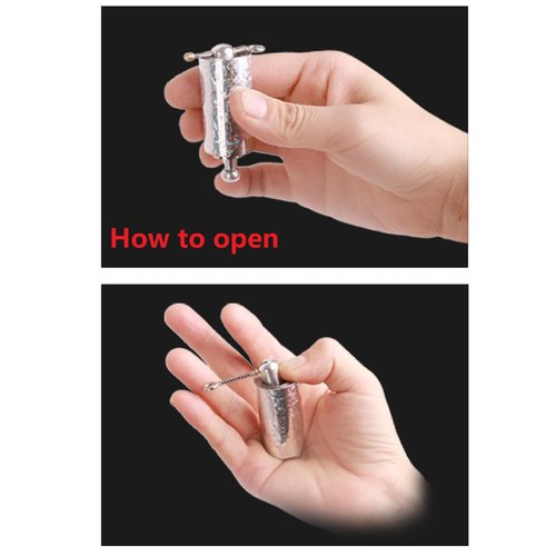 nvyue Magic Pocket Staff for Professional Magician Stage Portable,Pocket Arts Staff Magic Tricks Accessories (110cm Gold-Silver)