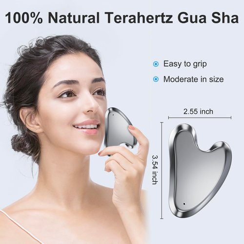 Terahertz Gua Sha Facial Tools Guasha Tool for Face Lymphatic Drainage Massager Body Gua Sha Tool Massage Tools